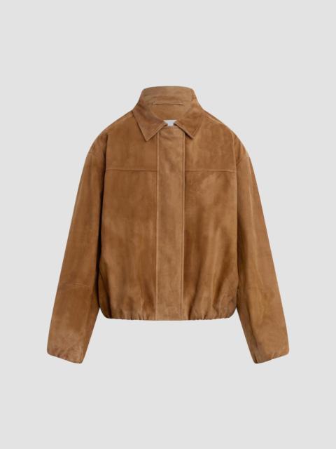 Joe's Jeans Women's The Bella Suede Bomber Jacket - Nutmeg