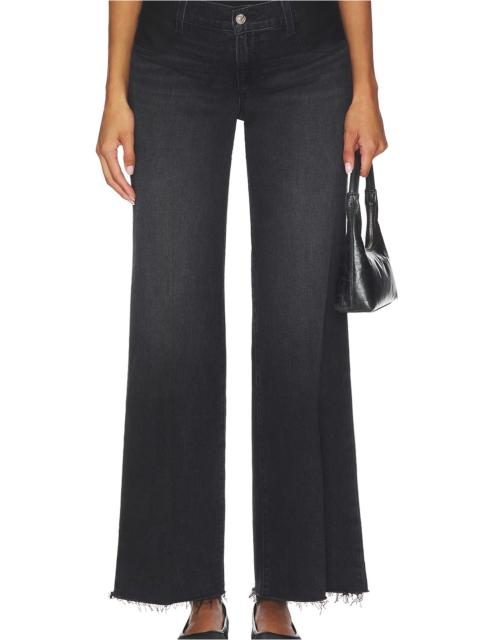 PAIGE Anessa Maternity Wide Leg Jeans