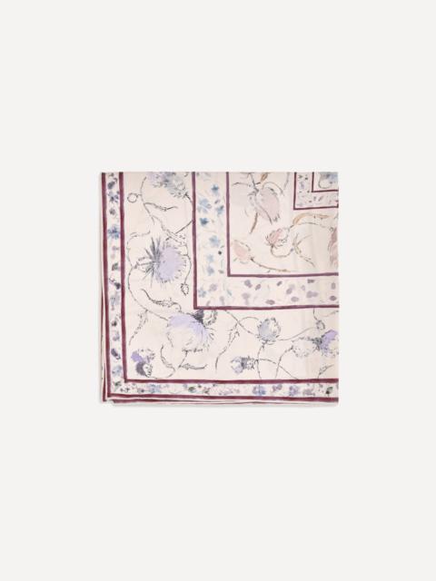 Loro Piana Giardino delle Eccellenze silk twill Scarf