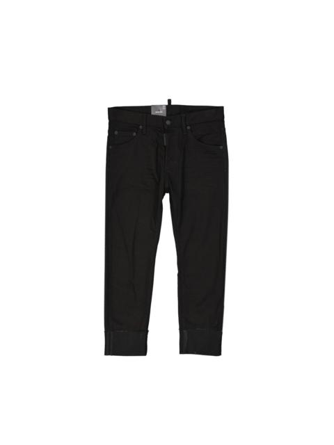 DSQUARED2 Black Bull Sailor Denim Jeans Cotton Elastane