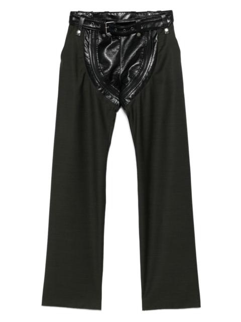 Martine Rose panelled trousers