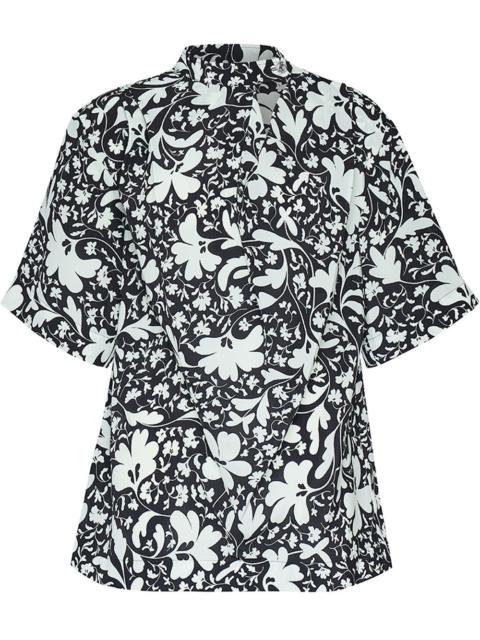 Forest Floor Flower Print Top