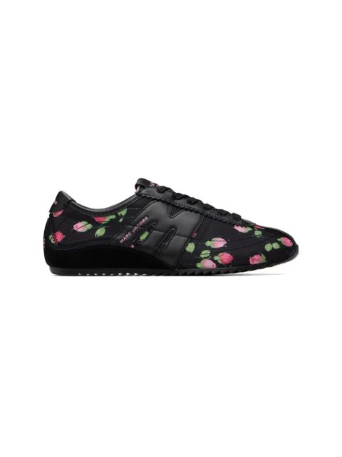 Marc Jacobs Black & Pink 'The Vintage Floral 400 Bleecker Runner' Sneakers