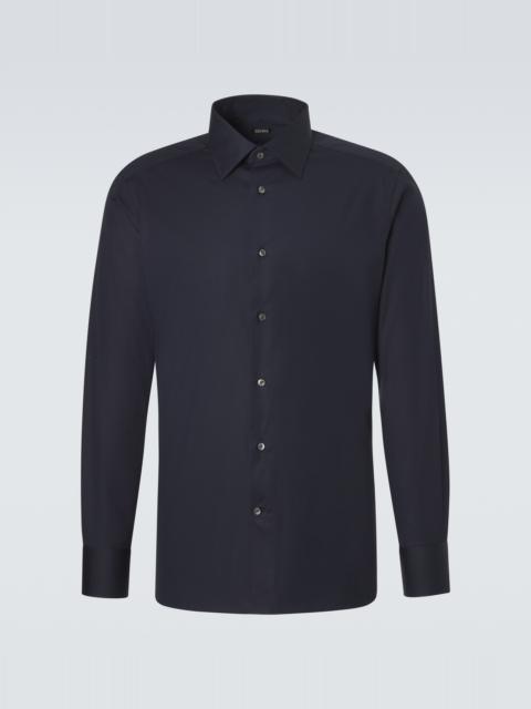 ZEGNA Cotton-blend shirt