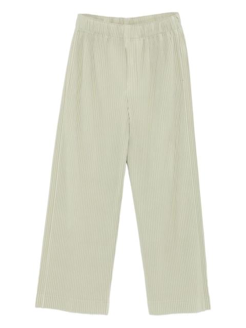 plissé trousers