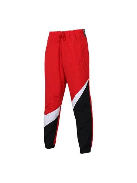 Nike Nike Large Logo Retro Woven Design Sports Pants Red AR9895-657