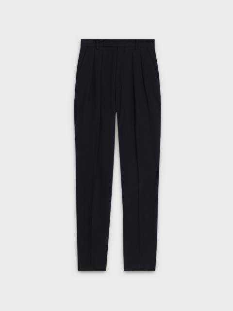 CELINE NEW WAVE PANTS IN WOOL GABARDINE