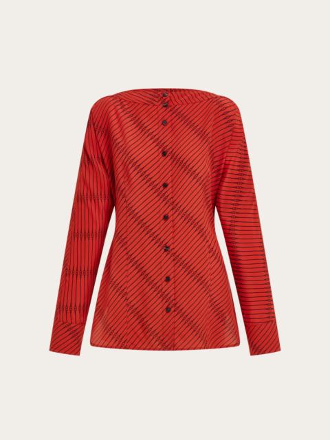 FERRAGAMO Silk shirt
