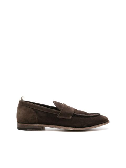 Solitude 001 suede penny loafers