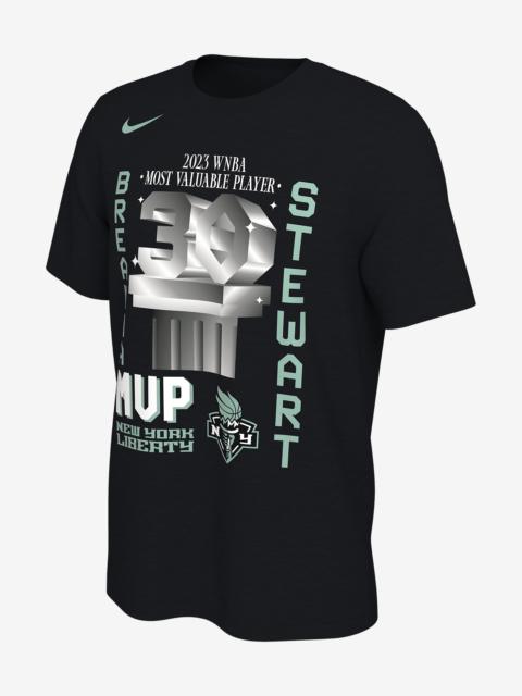 Breanna Stewart New York Liberty MVP Nike Men's WNBA T-Shirt