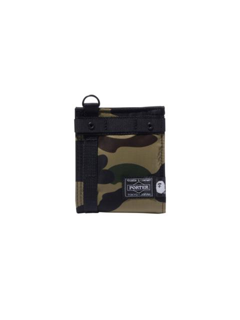 BAPE x Porter 1st Camo Wallet 'Green'