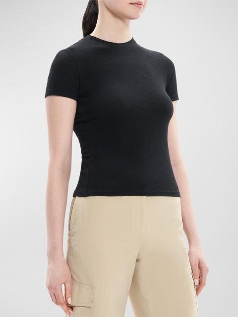 Theory Tiny Tee 2 Nebulous Organic Cotton Top