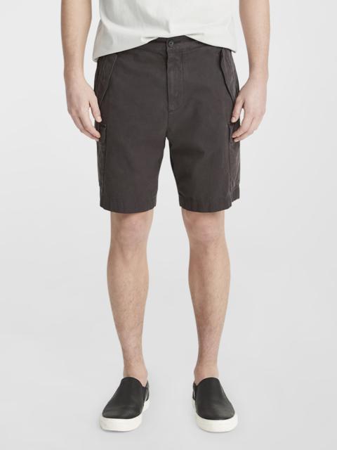 Vince Men's Garment-Dyed Twill Cargo Shorts