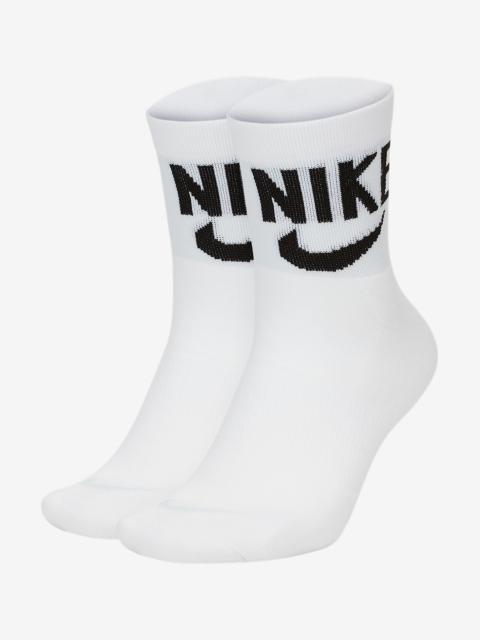 Nike Nike Heritage Ankle Socks (2 Pairs)