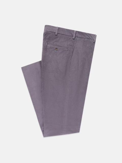 J. PRESS MADE-IN-USA GREY WIDE WALE CORDUROY PANT