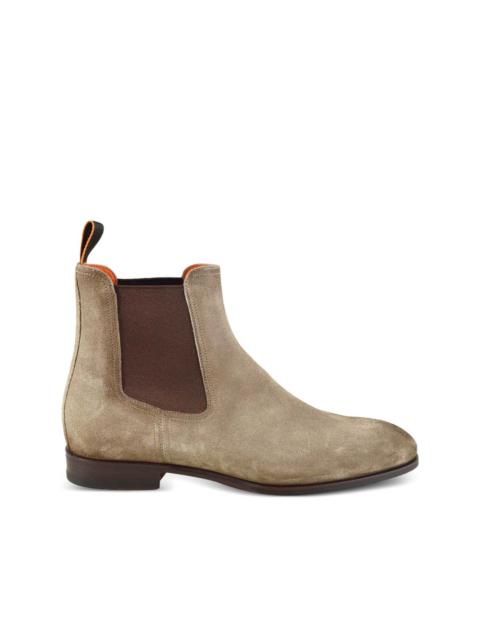 Santoni Archerboot pull-tab Chelsea boots