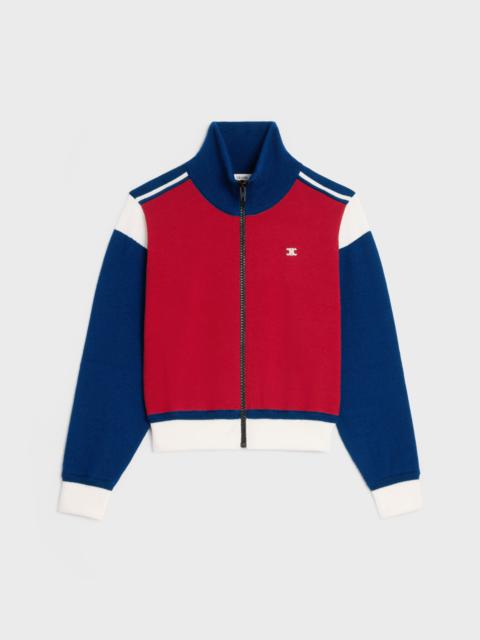 CELINE Triomphe zipped ski vest in Wool