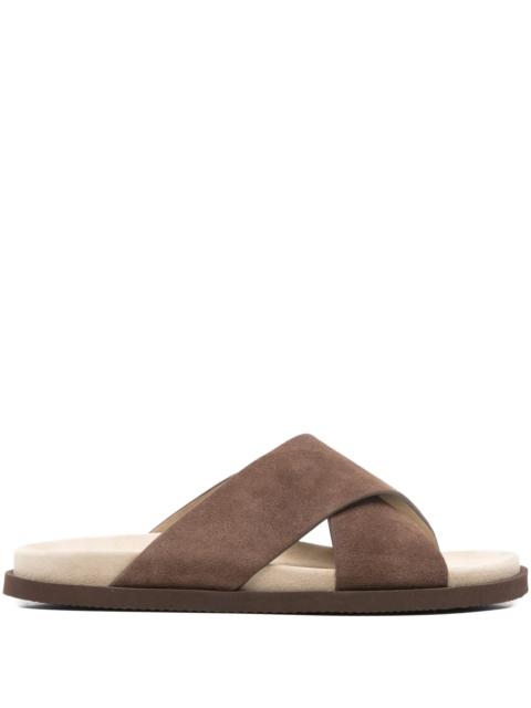 Brunello Cucinelli Brunello Cucinelli Crossover-strap Sandals