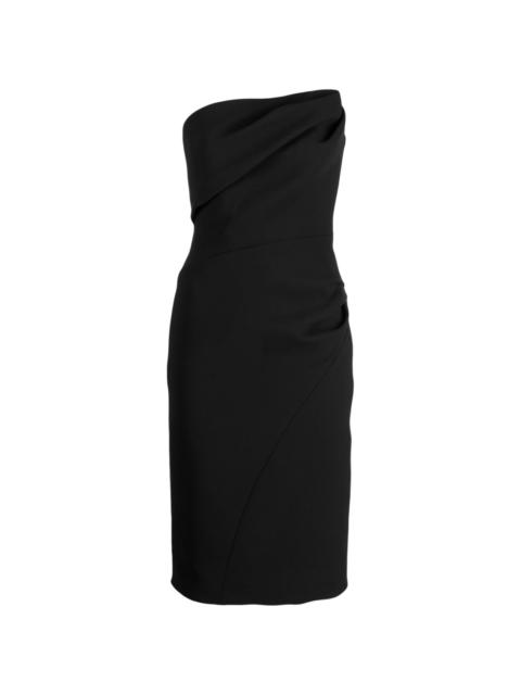 bandeau pencil dress