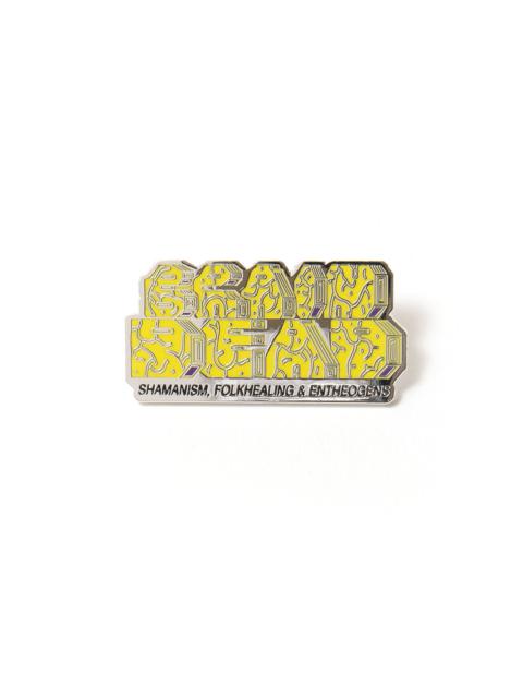 BRAIN DEAD Shamanism Enamel Pin - Yellow/Multi