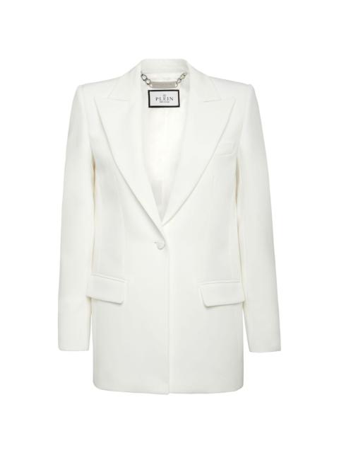 PHILIPP PLEIN Cady single-breasted peaked blazer