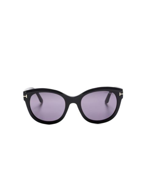 TOM FORD Tamara oversize-frame sunglasses