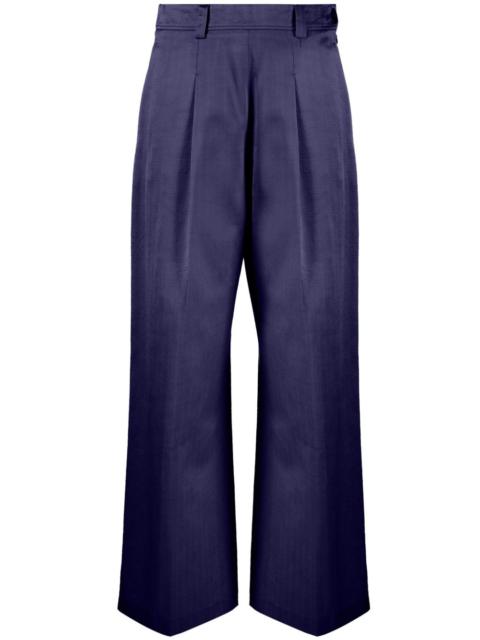 forte_forte floral-embroidery wide-leg pants