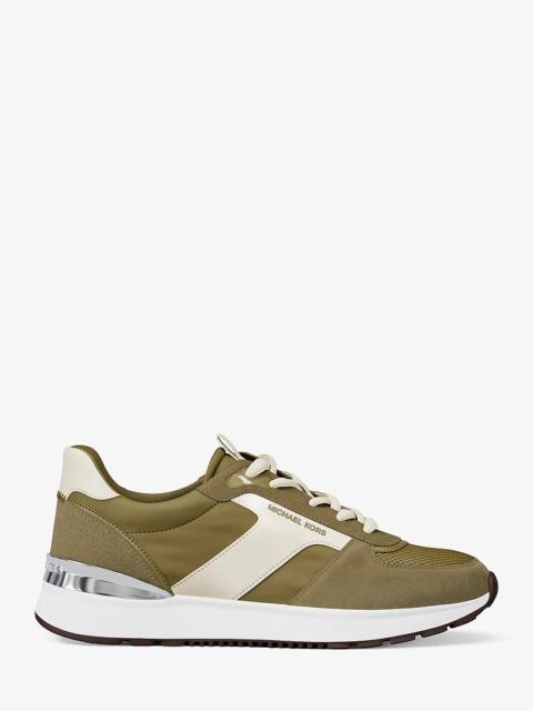 MICHAEL KORS Remy Mixed-Media Trainer