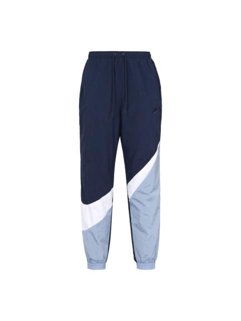 Men's Nike Large Sports Woven Blue Long Pants/Trousers AR9895-451