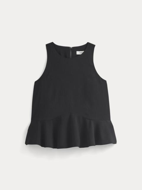 EVERLANE SLEEVELESS PEPLUM TOP