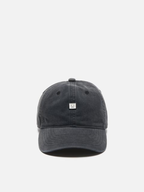 Acne Studios FACE STUD CAP - Black