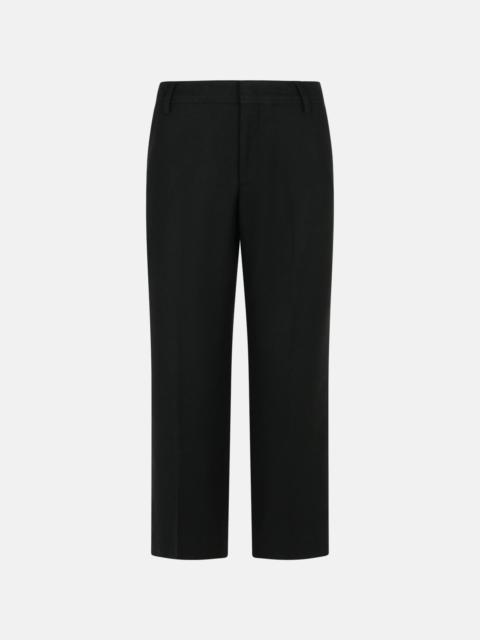CLOSED 'SERANDON' BLACK WOOL BLEND PANTS