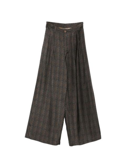 UMA WANG Paella wide-leg trousers