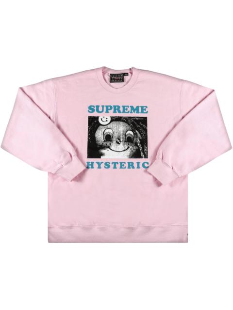 Supreme Supreme x Hysteric Glamour Crewneck 'Light Pink'