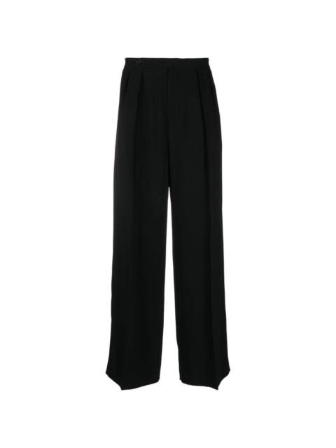 Aspesi high-waisted wide-leg trousers