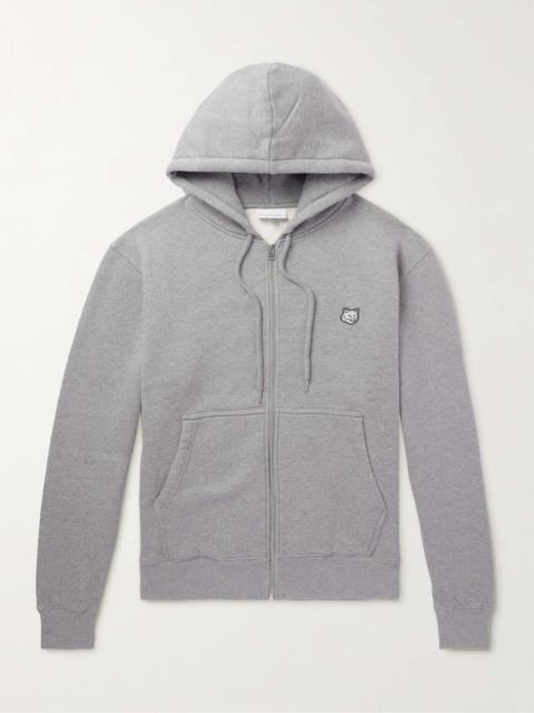 Logo-Embroidered Cotton-Jersey Hoodie