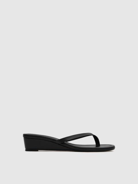 ST. AGNI Thong Wedge - Black