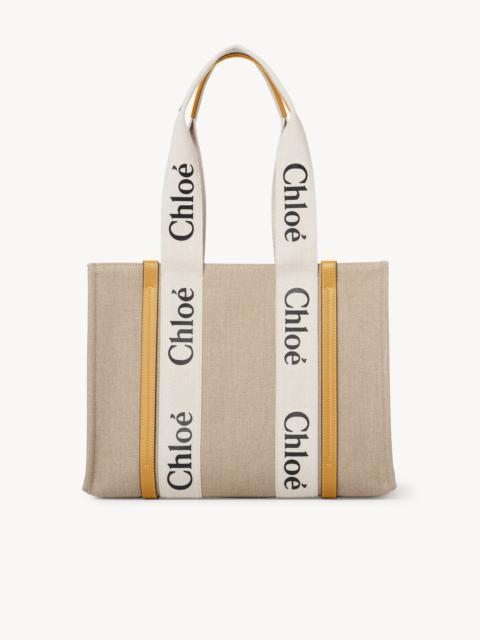 Chloé MEDIUM WOODY TOTE BAG