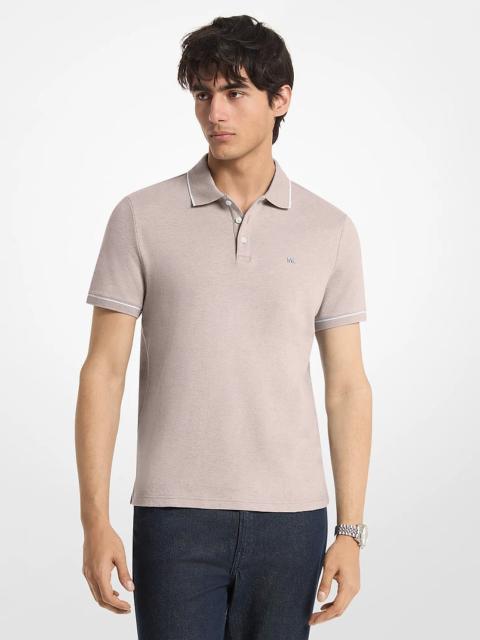 MICHAEL KORS Gramercy Cotton Polo Shirt