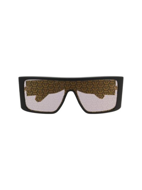 PHILIPP PLEIN square-frame tinted sunglasses