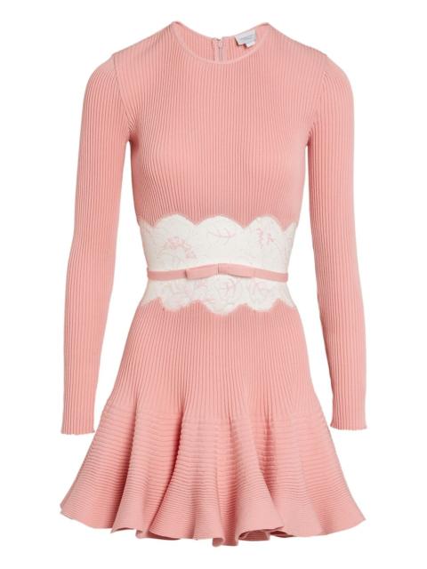 GIAMBATTISTA VALLI lace-detail mini dress