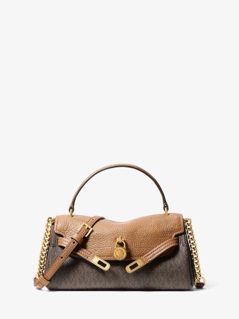 MICHAEL KORS Hamilton Moderne Extra-Small Signature Logo Slouchy Crossbody Bag