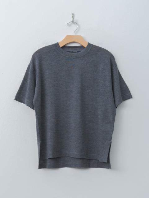 SOFIE D'HOORE MARTA Merino Wool Tee YFI - Steel Melange
