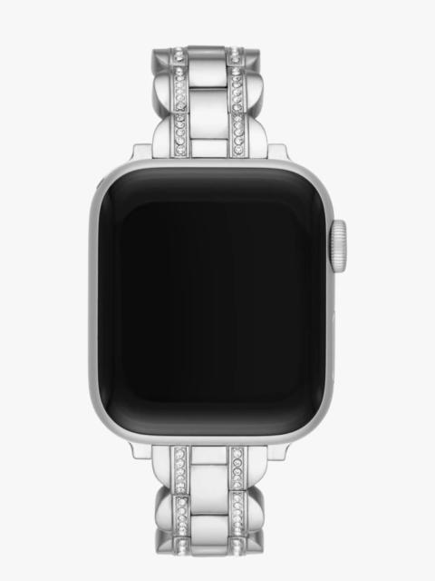 kate spade Silver Pavé Stainless Steel Bracelet 38/40mm Band For Apple Watch®