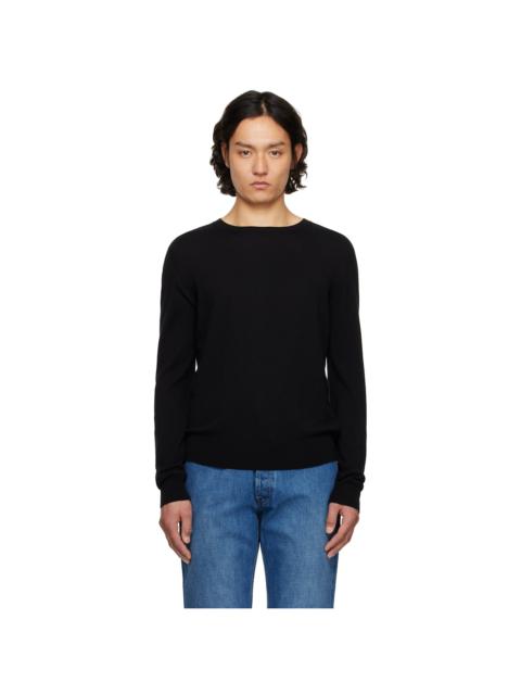 The Row Black Rowley Sweater