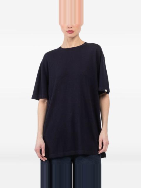 extreme cashmere logo-tag T-shirt