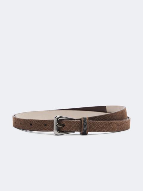 Brunello Cucinelli Monili leather belt