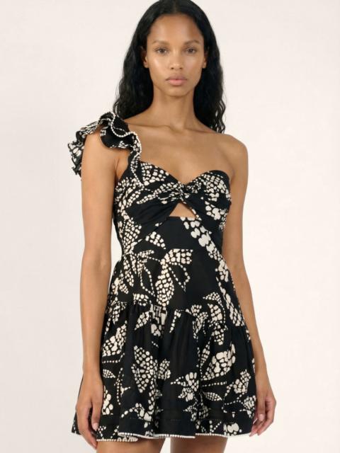 Poupette St Barth Mini Dress Niki - Black Austral