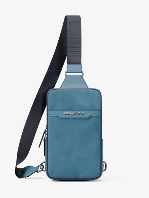 MICHAEL KORS Cooper Medium Suede Sling Pack