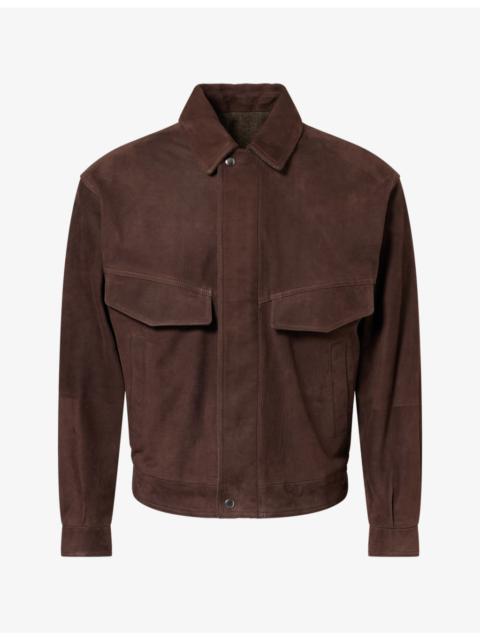 The Row Vana Reversible Suede Jacket